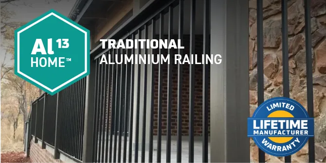 Traditional Aluminum Railing